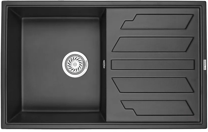 8002, ТУРМАЛИН, кухонная мойка, кварц