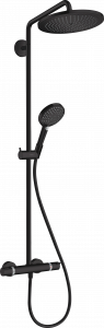 26890670 Croma Select S Showerpipe 280 1jet с термостатом и ручным душем Raindance Select S 120 3jet Hansgrohe