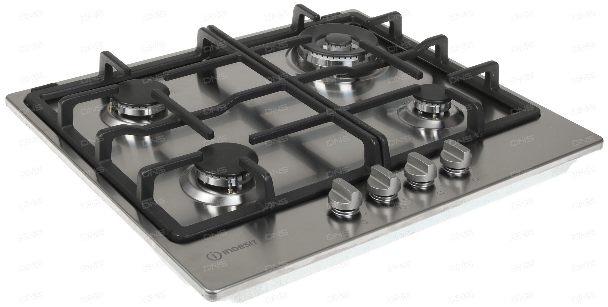 1107769 Газовая варочная поверхность Indesit THP 641 W/IX/I STDN-0048742 - Вид №8