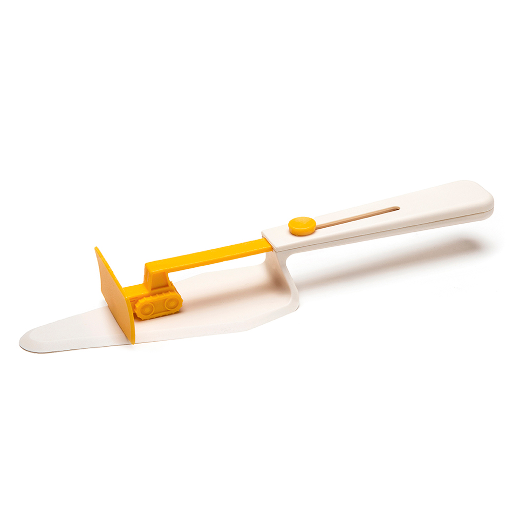 PE882 Лопатка для торта cakedozer желтая Peleg Design  - Вид №2