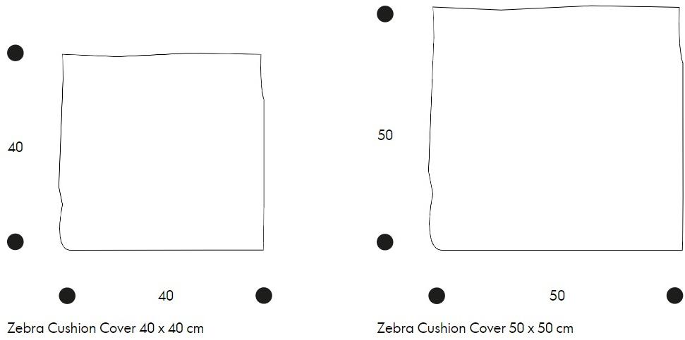 Artek Квадратная подушка из шерсти Zebra sun-id-1452177 - Вид №3