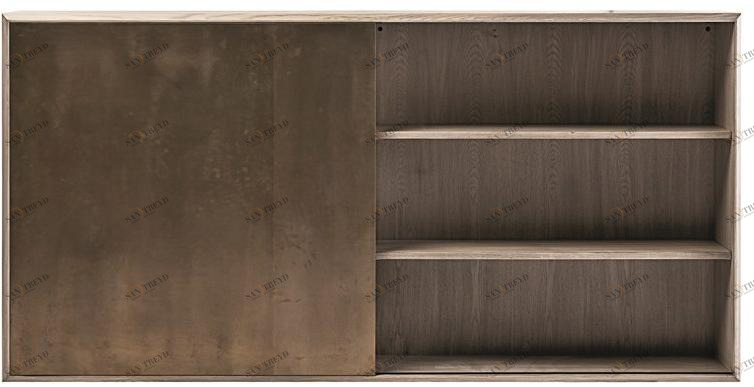 Shake Подвесной буфет из дерева с раздвижными дверцами Prism sun-id-1383526