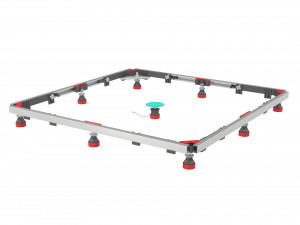 150182 MEPA  Подставки для душевых поддонов Монтажная рама SF прямоугольная 120/120 универсальная