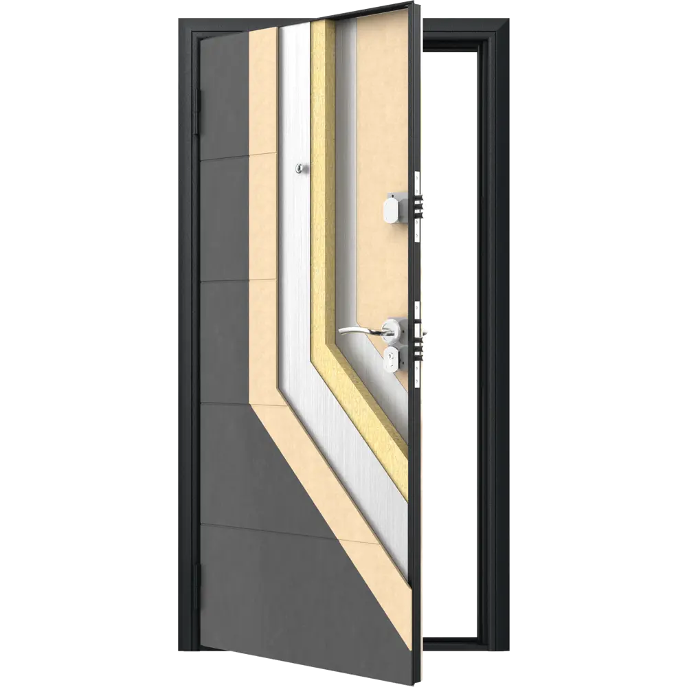 DOORHAN Оптим - металлическая входная дверь для квартир и домов 88946705 STLM-0902008 - Вид №6