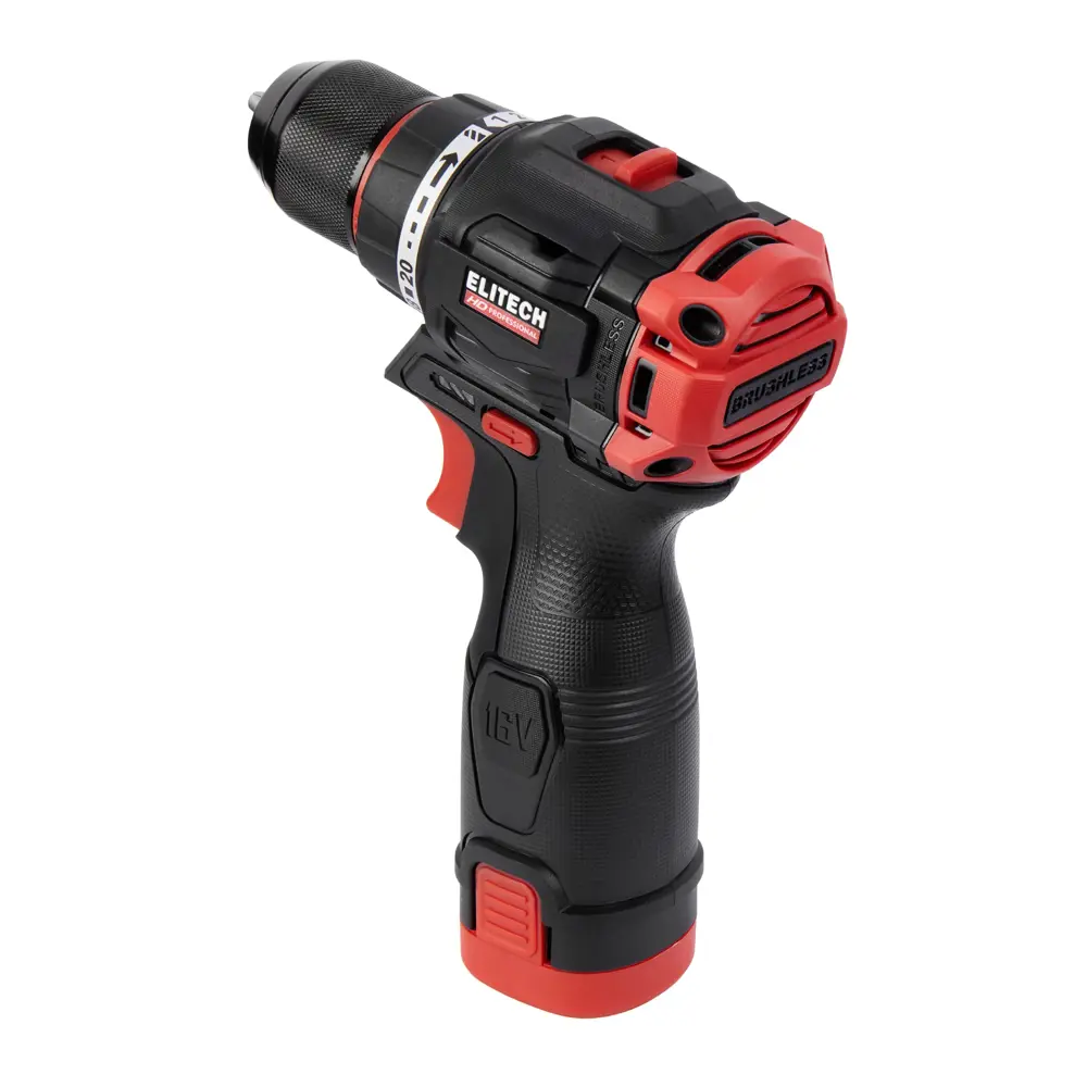 Аккумуляторная дрель-шуруповерт ELITECH HD CD 16L2 с двумя скоростями 89375681 STLM-1434635 - Вид №5