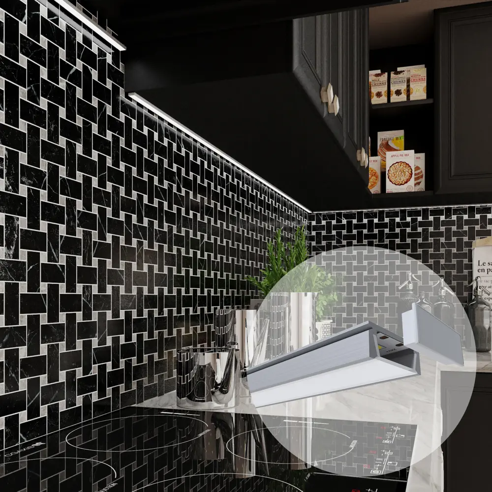 APEYRON Заглушки для алюминиевого профиля светодиодной подсветки 82458037 STLM-0027603 - Вид №2