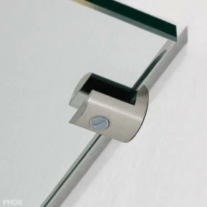 GTE20-19 Полкодержатели стеклянные для полок толщиной от 6 до 10 мм. PHOS