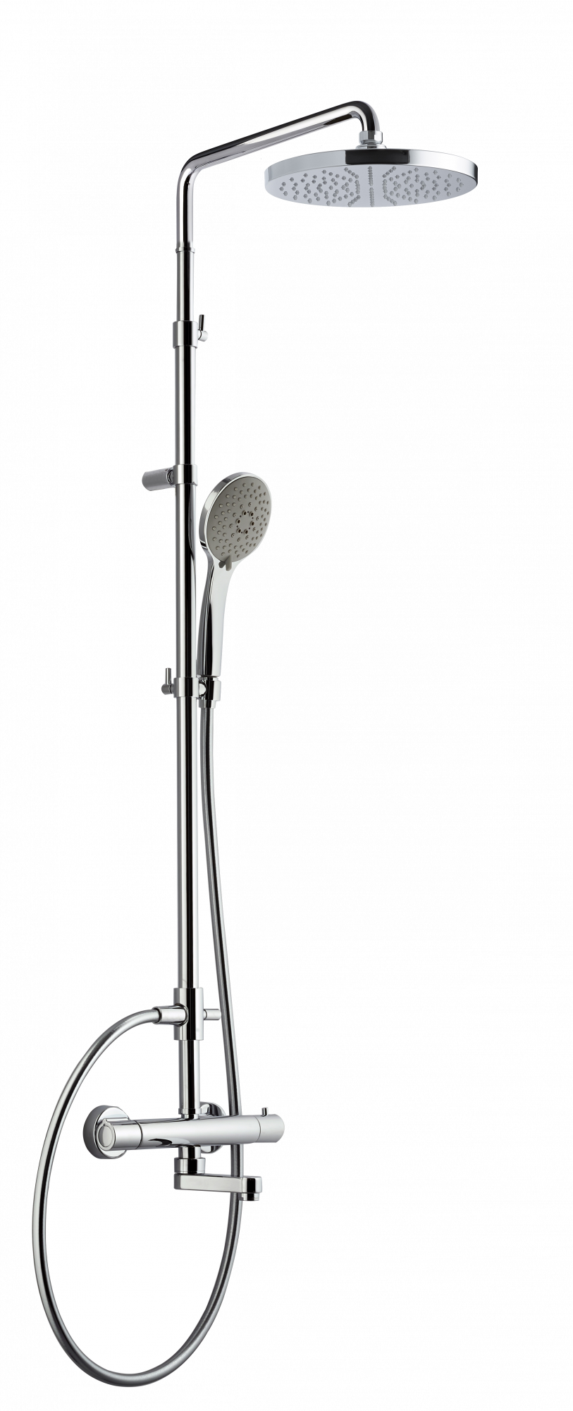 00-1872X-N-CRX CARIMALI Риголетто телескопическая с изливом, душевая лейка Stick 