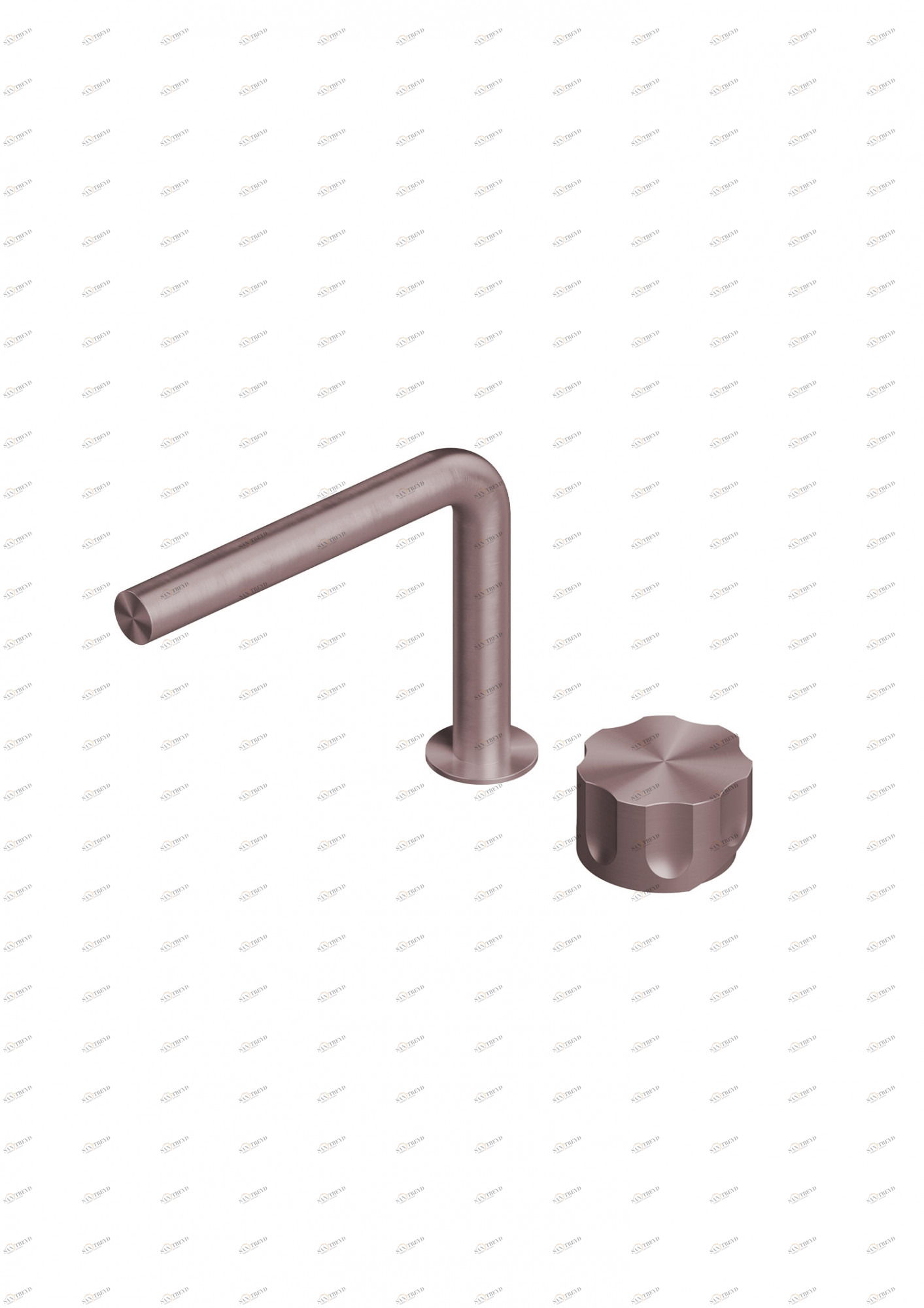 Modo. 17 31 T. Смеситель на два отверстия Quadrodesign