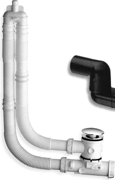 SISTROVA Скрытыйслив-перелив для ванны GSG CERAMIC Accessori