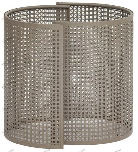 iSimar Низкий садовый горшок из оцинкованной стали Arena Isi 7220 / isi 7221