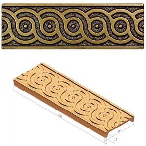 Бордюр бронзовый Planet Universal  5х15 (10шт) снят