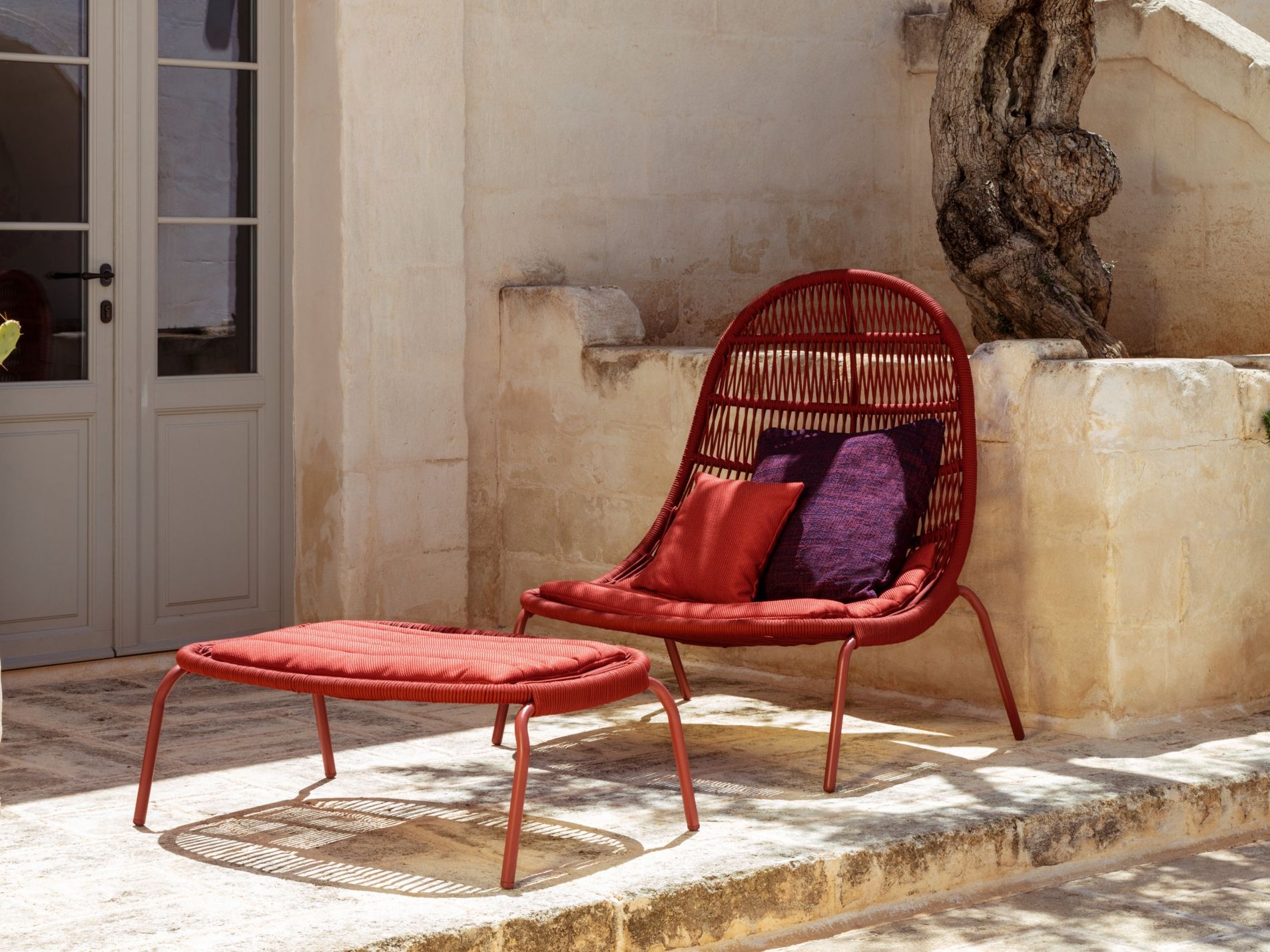 Веревочный садовый стул Talenti Панама ARCH-00054170 - Вид №1