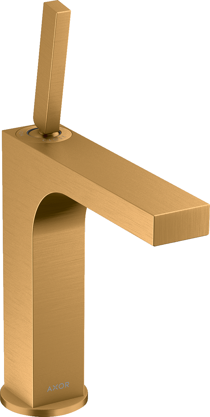 39032250 Смеситель для раковины 160, однорычажный, со сливной ручкой и сливным гарнитуром AXOR CITTERIO