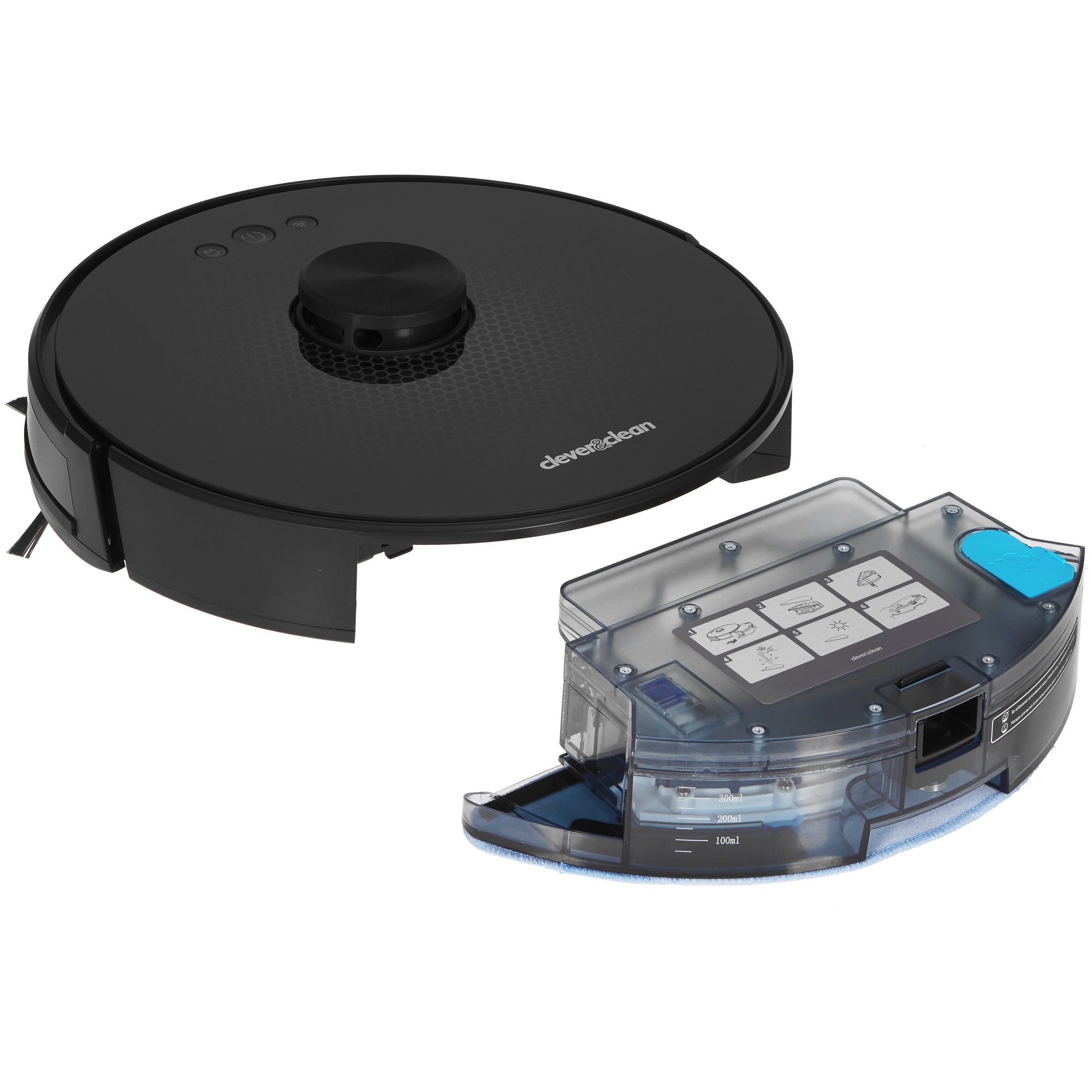 5333303 Робот-пылесос Clever&Clean L-Series 707 черный STDN-0030322 - Вид №6