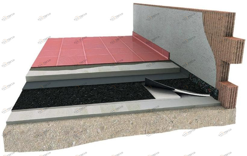 Termolan Lape Изоляционный коврик из переработанной резины для звукоизоляции Pavigran sun-id-1411464