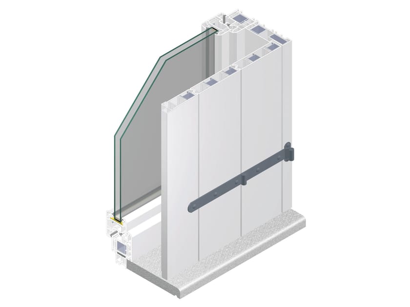 Топоры из стали и ПВХ Veka SISTEMA SCURO ARCH-00030493