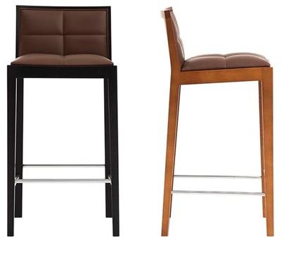 Andreu World Барный стул из бука Manila Bq2032 - Вид №7