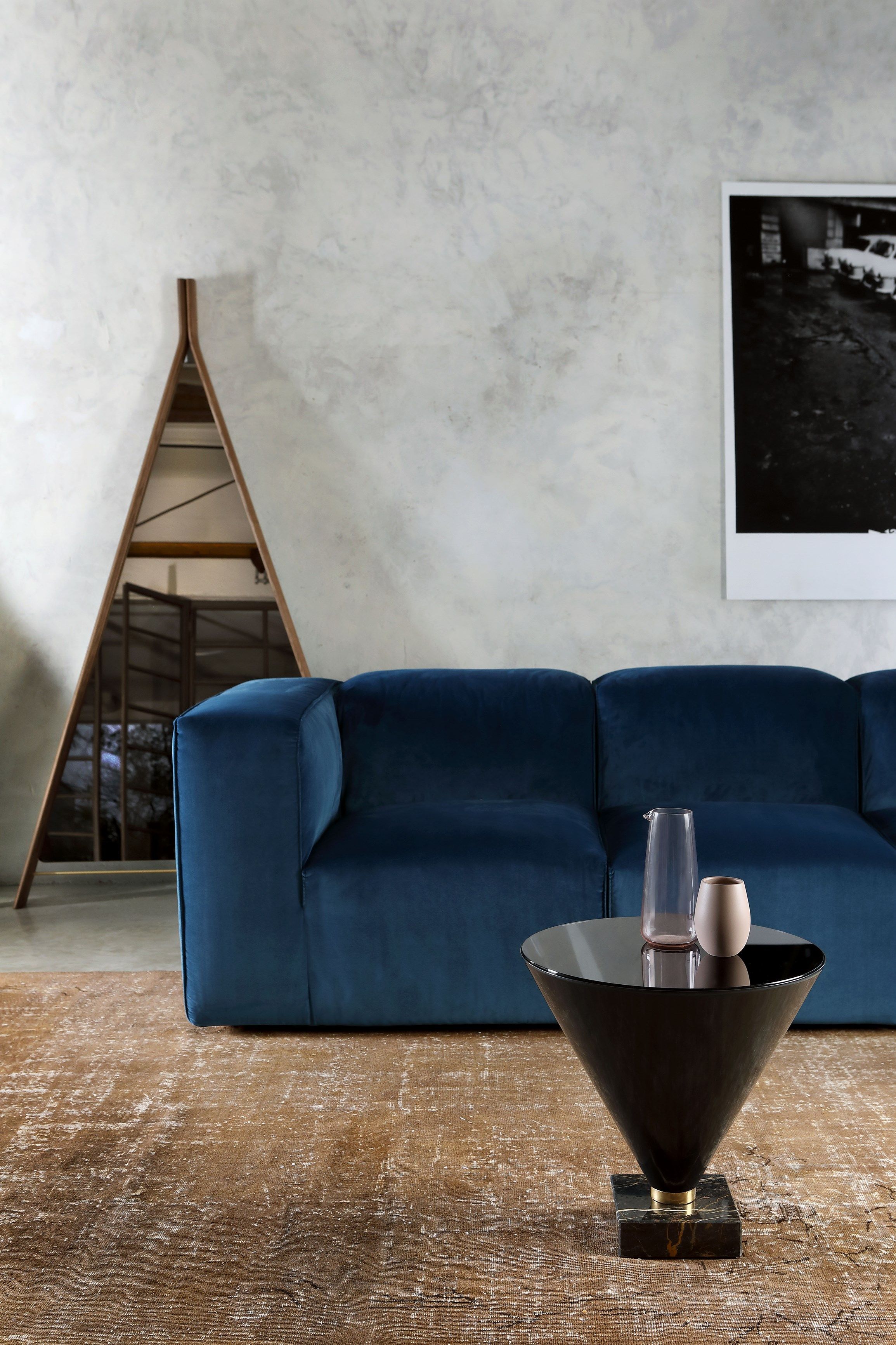 Модульный бархатный диван Tonin Casa ASTORIA ARCH-00108565 - Вид №1