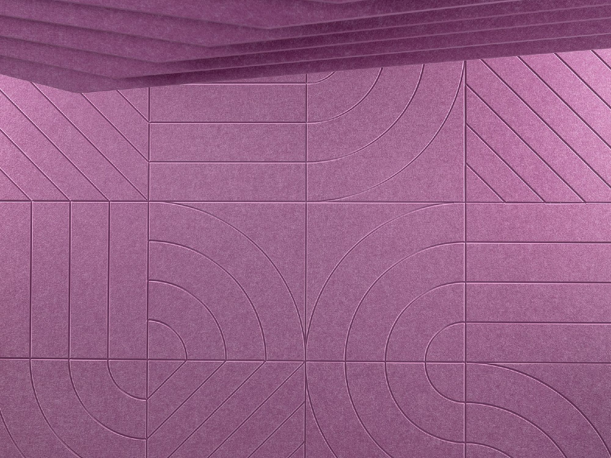 ПЭТ акустическая панель ECHOJAZZ ECHOMONOC® ARCH-00076162 - Вид №2