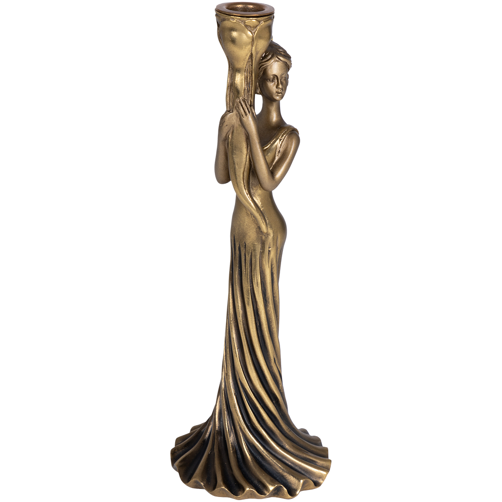 22507 Подсвечник Веста Бронза BOGACHO 4627138201688 - Вид №1