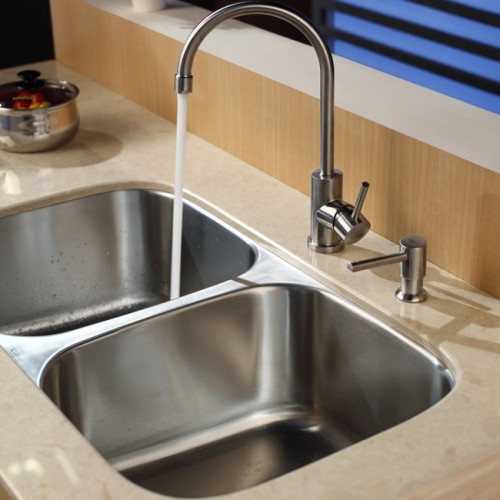 KBU22-KPF2160-SD20 Мойка кухонная прямоугольная Krausru  - Вид №7