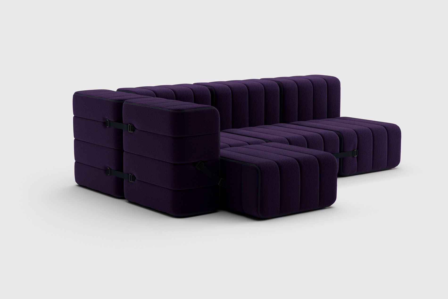 Модульный угловой диван из ткани AMBIVALENZ Curt ARCH-00061719 - Вид №26