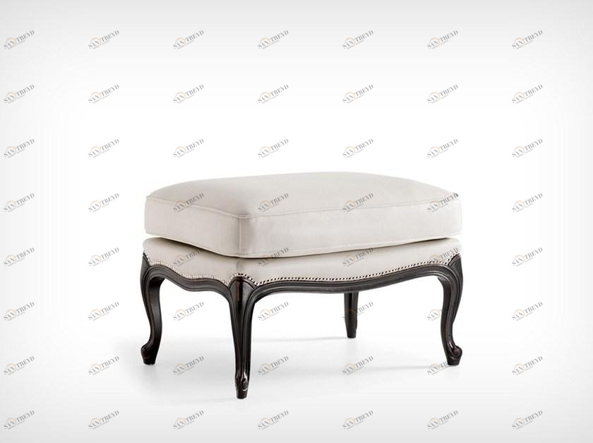 L'Origine Прямоугольный кожаный пуф с обивкой Isabelle sun-id-1504264