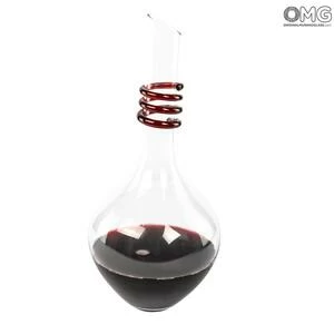 3500 ORIGINALMURANOGLASS Декантер Брунелло - муранское стекло OMG 15 см