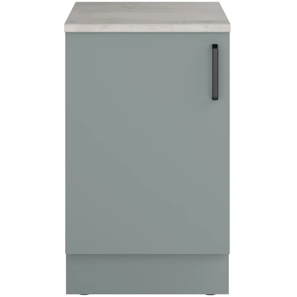 Santreyd Неман - напольный кухонный шкаф с полкой, зеленый матовый 86578422 STLM-0070191 - Вид №3