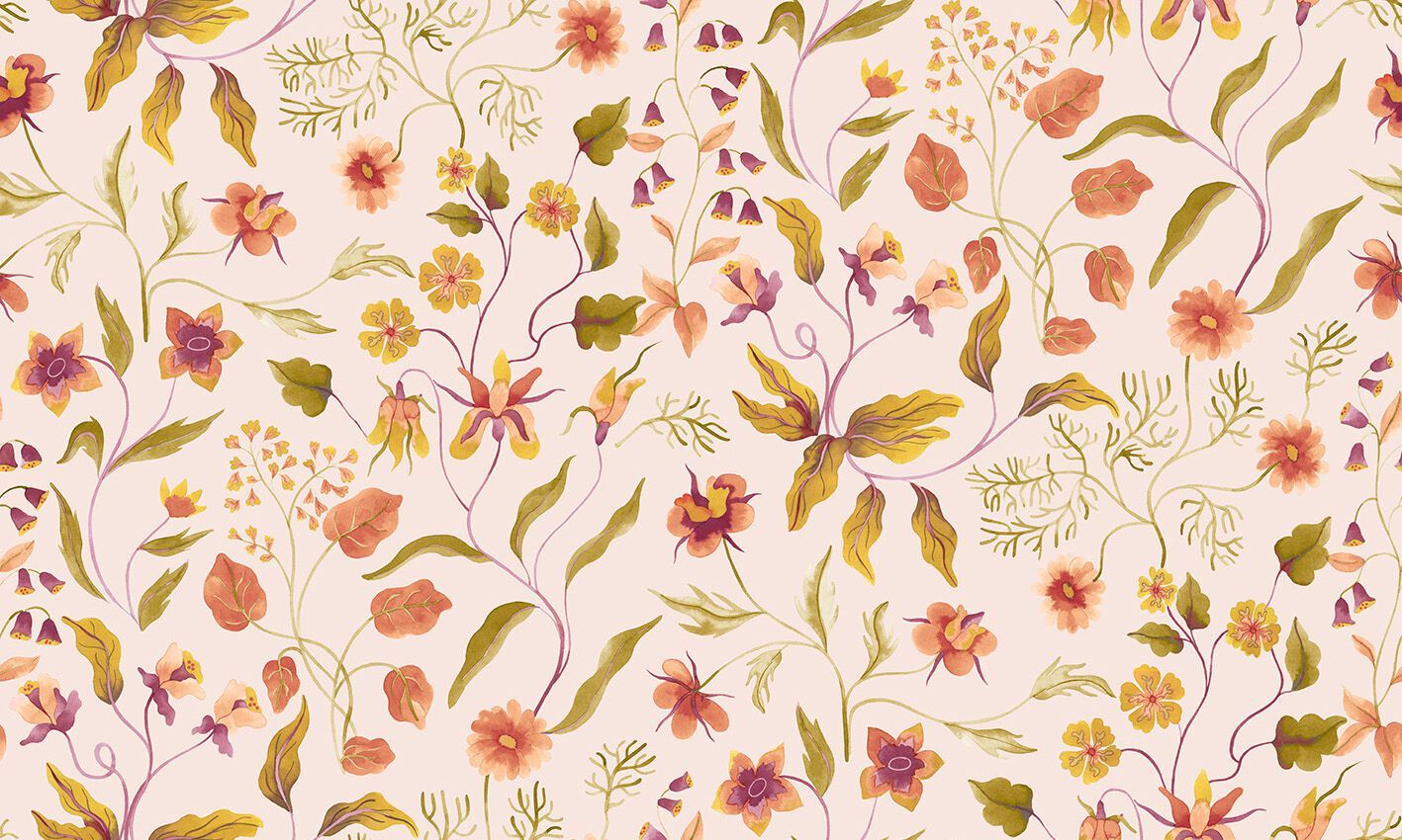 Обои с цветочными мотивами Jannelli&Volpi FIORDALISO ARCH-00003100