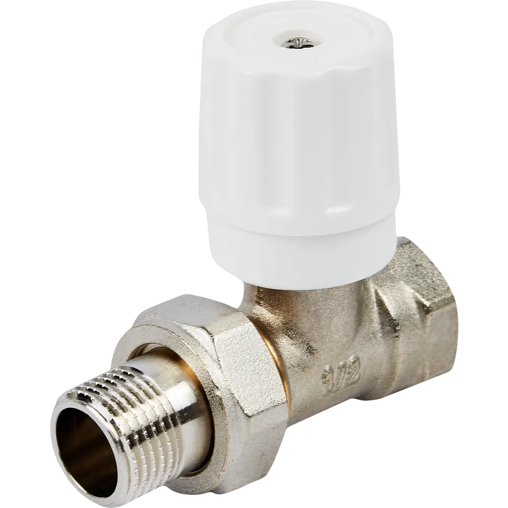 Вентиль регулирующий СПЕЦ для радиатора отопления 1/2" латунный 86918554 STLM-0072420