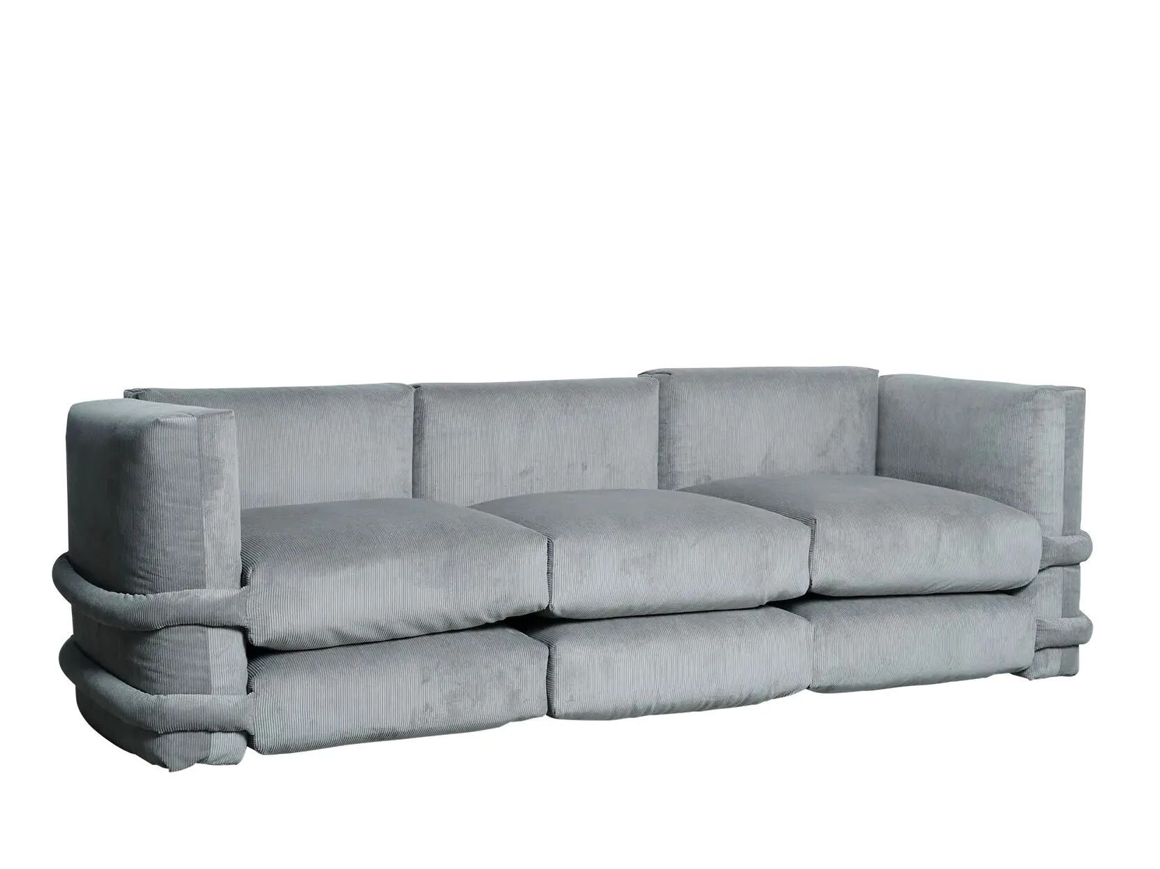 Модульный бархатный диван BD Barcelona PILLOW CORDUROY ARCH-00069469 - Вид №4