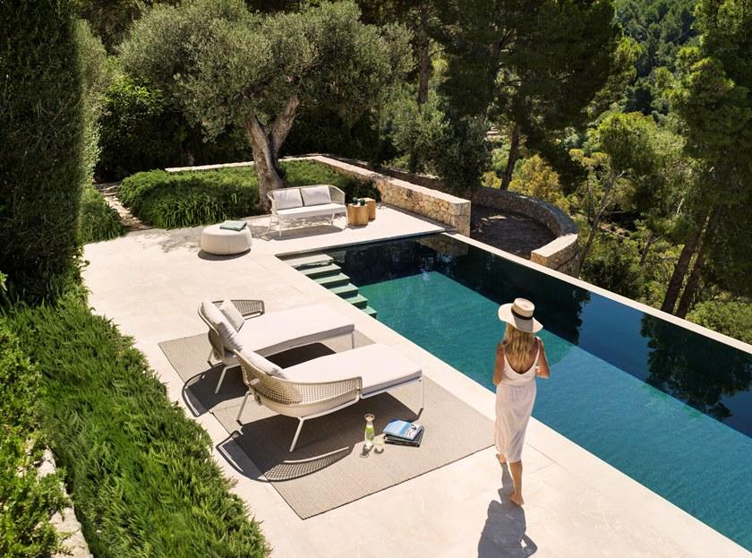 TRIBÙ Мягкая садовая кушетка Ctr 01104/01103 - Вид №1