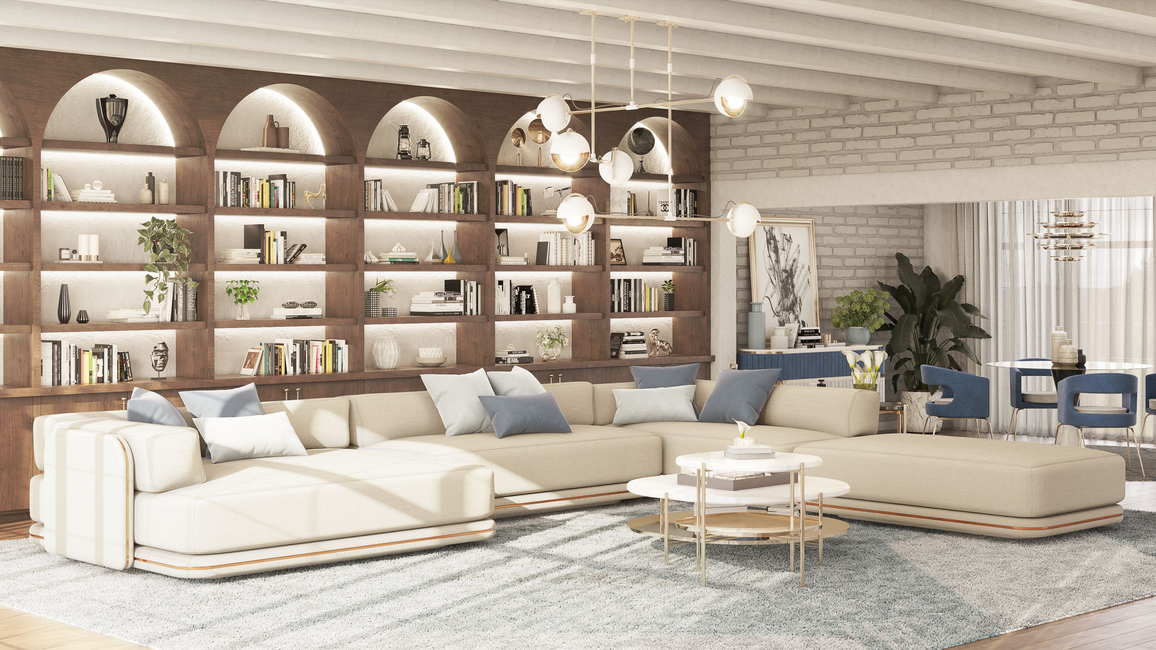 Ткань диван Essential Home DENIS ARCH-00073002 - Вид №5