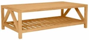 JANUS et Cie Прямоугольный журнальный столик из тика Arbor