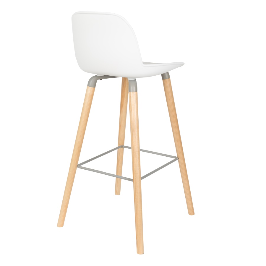 Стул барный Albert Kuip белый Zuiver 1500057 - Вид №5