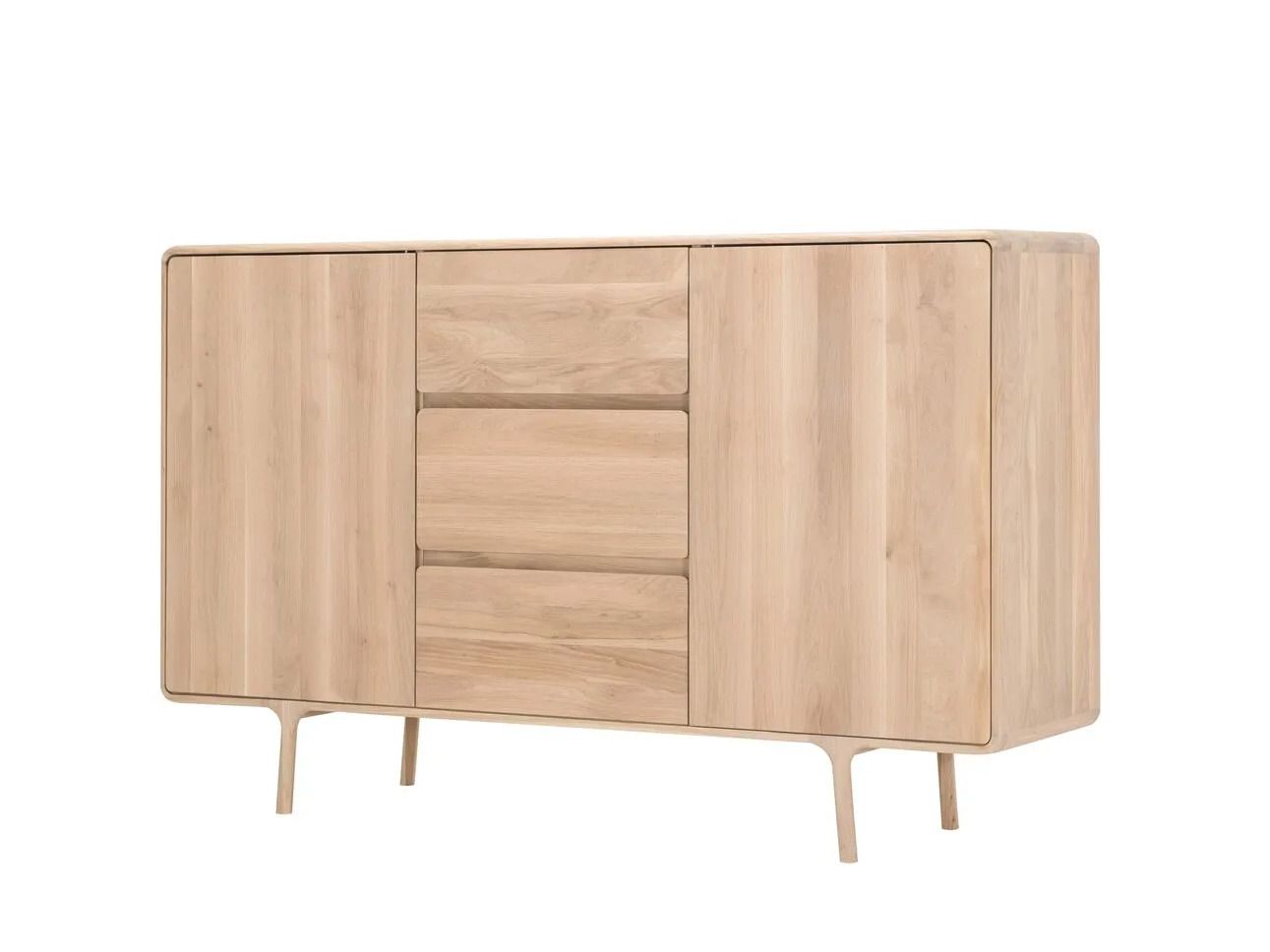 Шкаф из дуба с распашными дверцами Gazzda Fawn ARCH-00150357 - Вид №1