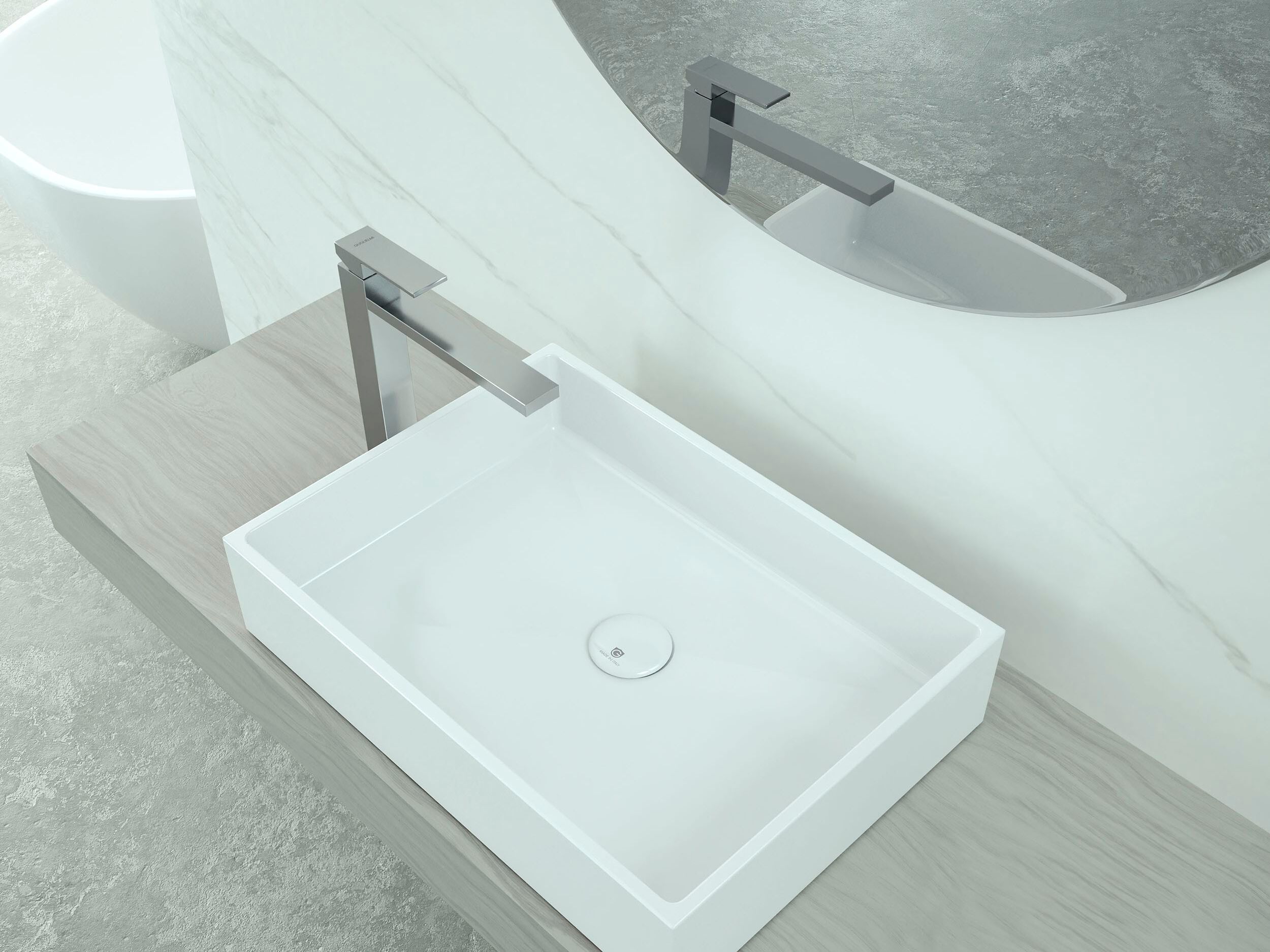 Однорычажный смеситель для раковины GUGLIELMI RUBINETTERIE G&amp ARCH-00005290