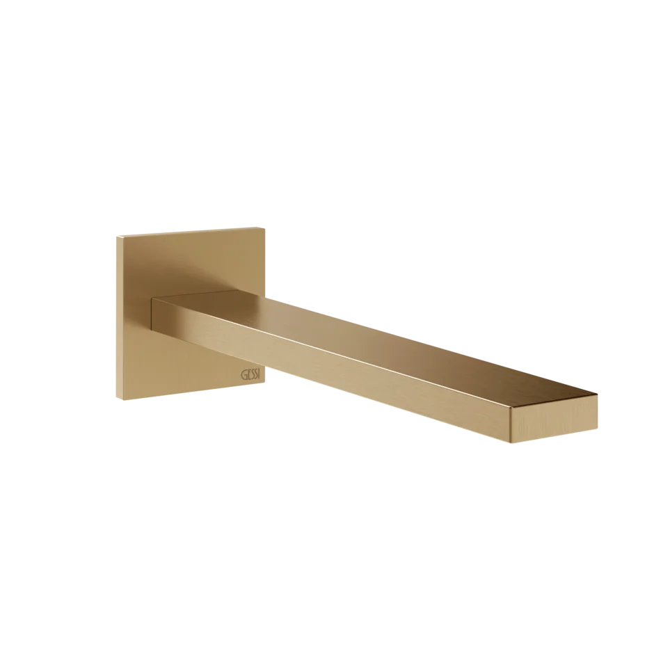 Носик для умывальника 73102 726 Gessi Inverso ТЕПЛАЯ БРОНЗА BR. PVD 73102726