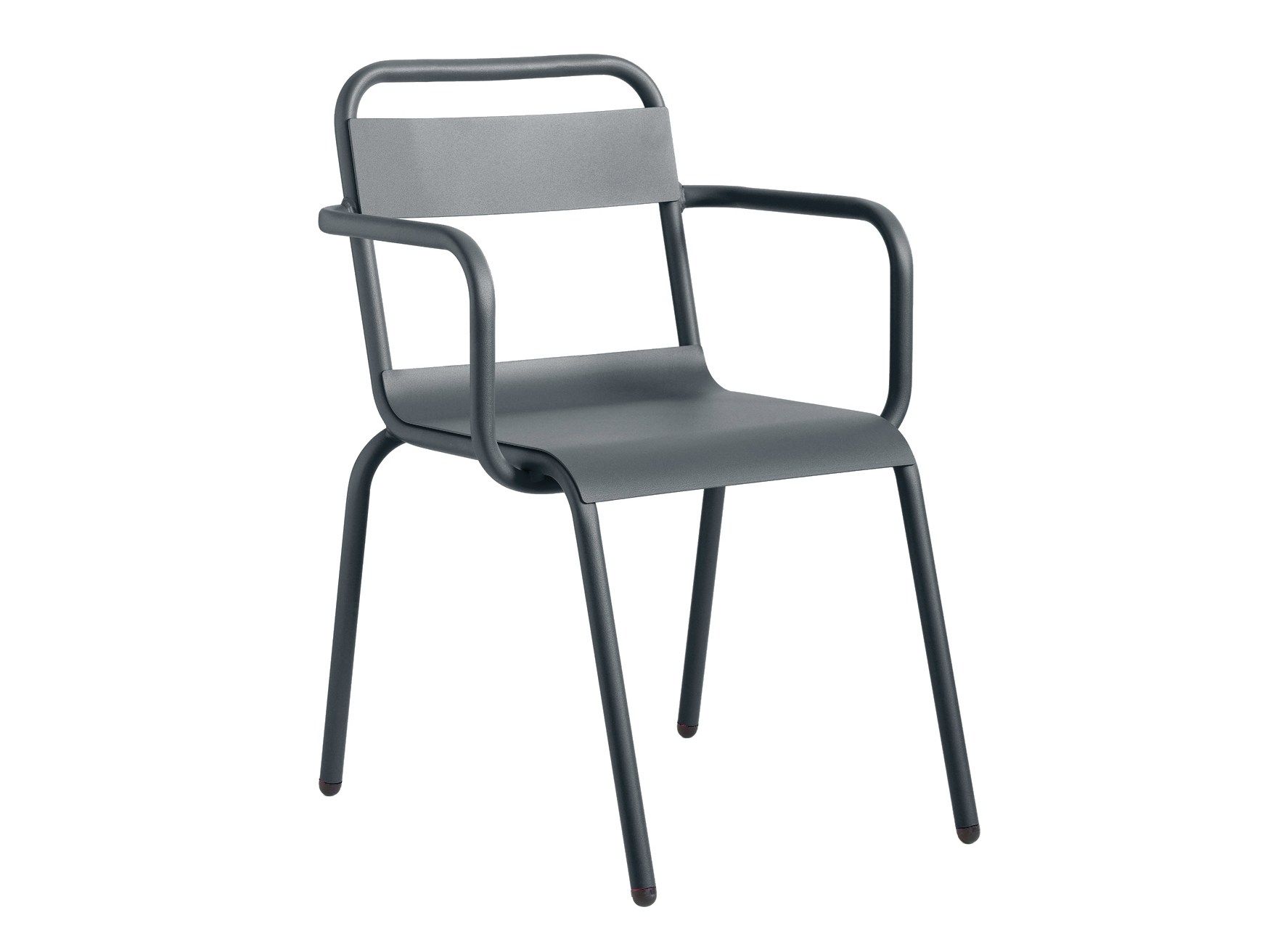 Алюминиевый штабелируемый садовый стул с подлокотниками iSimar ARCH-00034501 - Вид №11