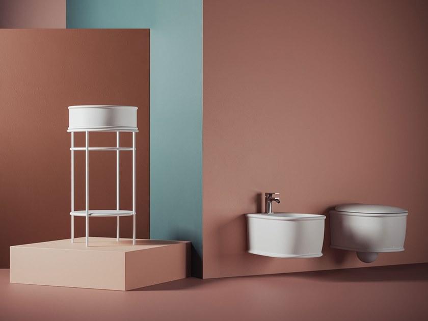 Atl001 Накладная раковина на столешницу  овальная ArtCeram ATELIER - Вид №4