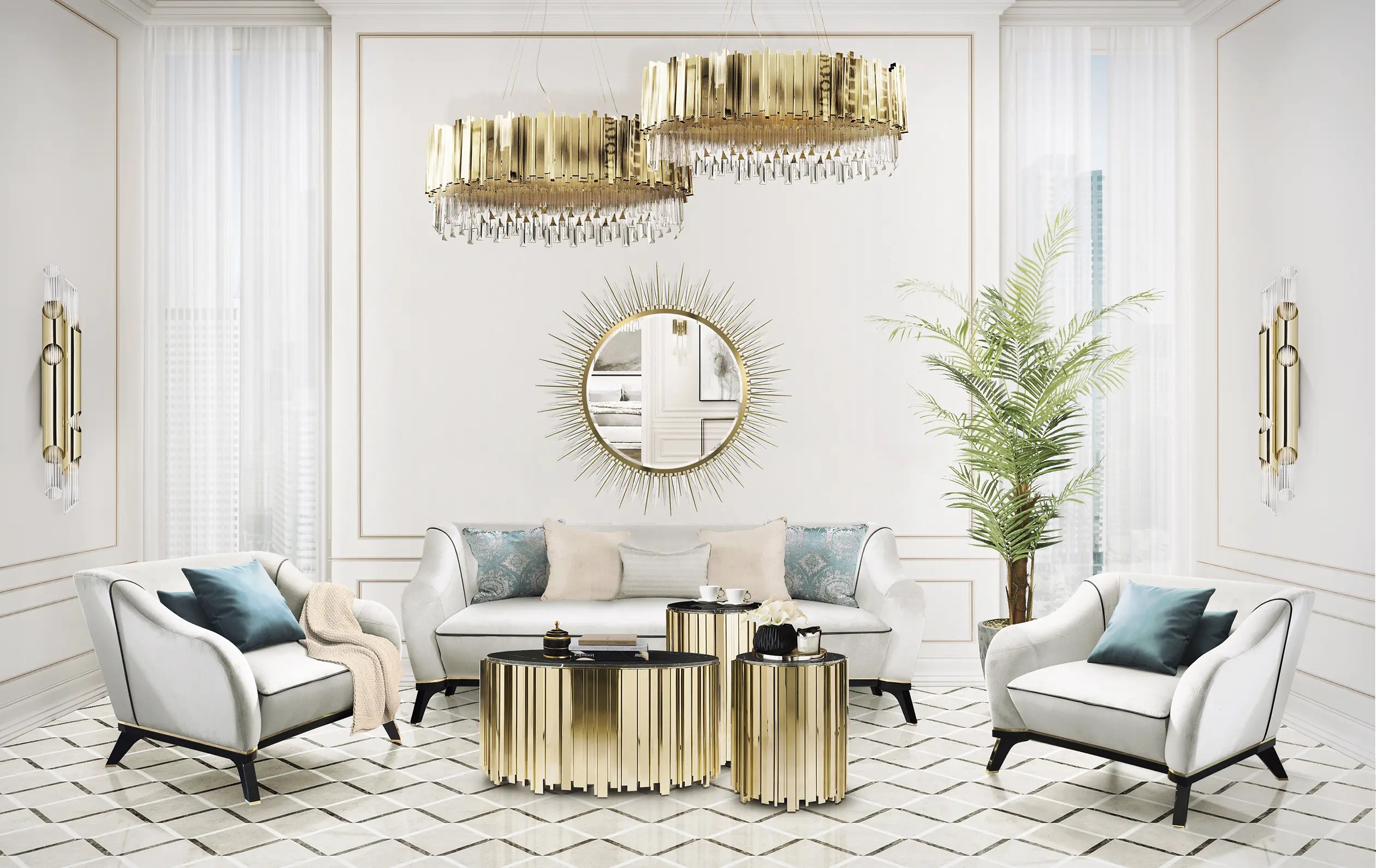 Центральный стол LUXXU Empire 207 - Вид №3