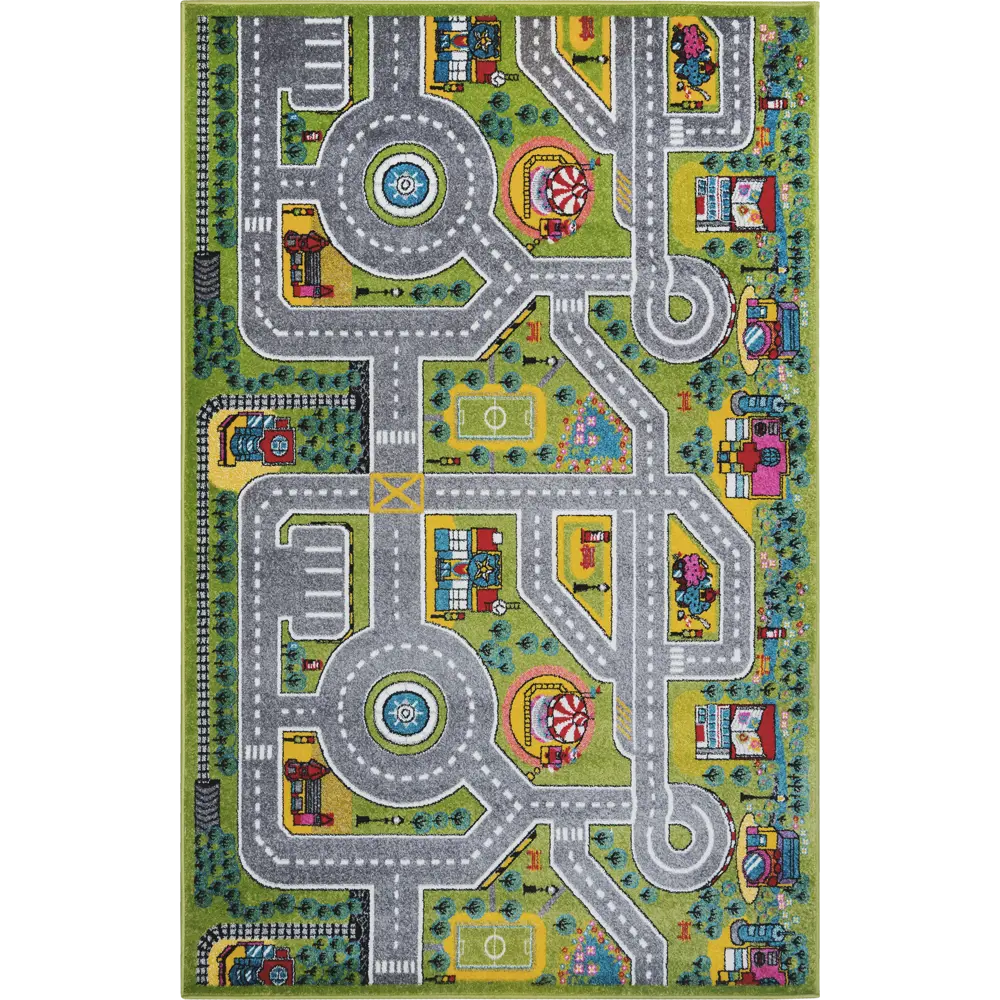 Ковер полипропилен Art Kids LM11 150x230 см цвет зеленый 83141729 STLM-2108167 Santreyd  - Вид №1