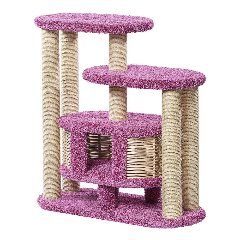 УТ0008754 Домик для кошек ковролиновый Маруська ПУШОК 