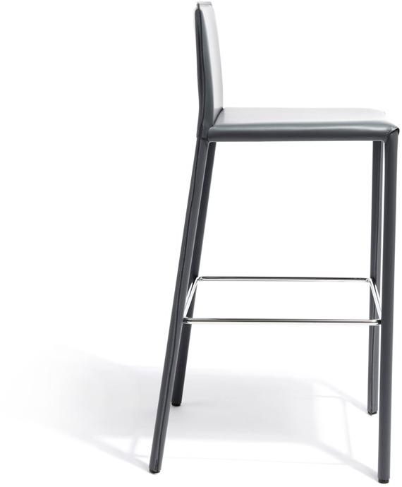 AP Factor Высокий кожаный табурет с подставкой для ног Virginia sun-id-1427650 - Вид №3