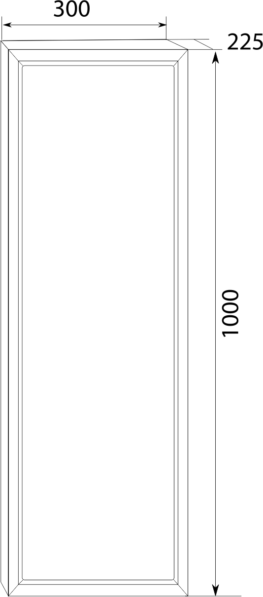 У83977 Пенал Milacco 30П 1д. Blue marble R 1 Marka  - Вид №1