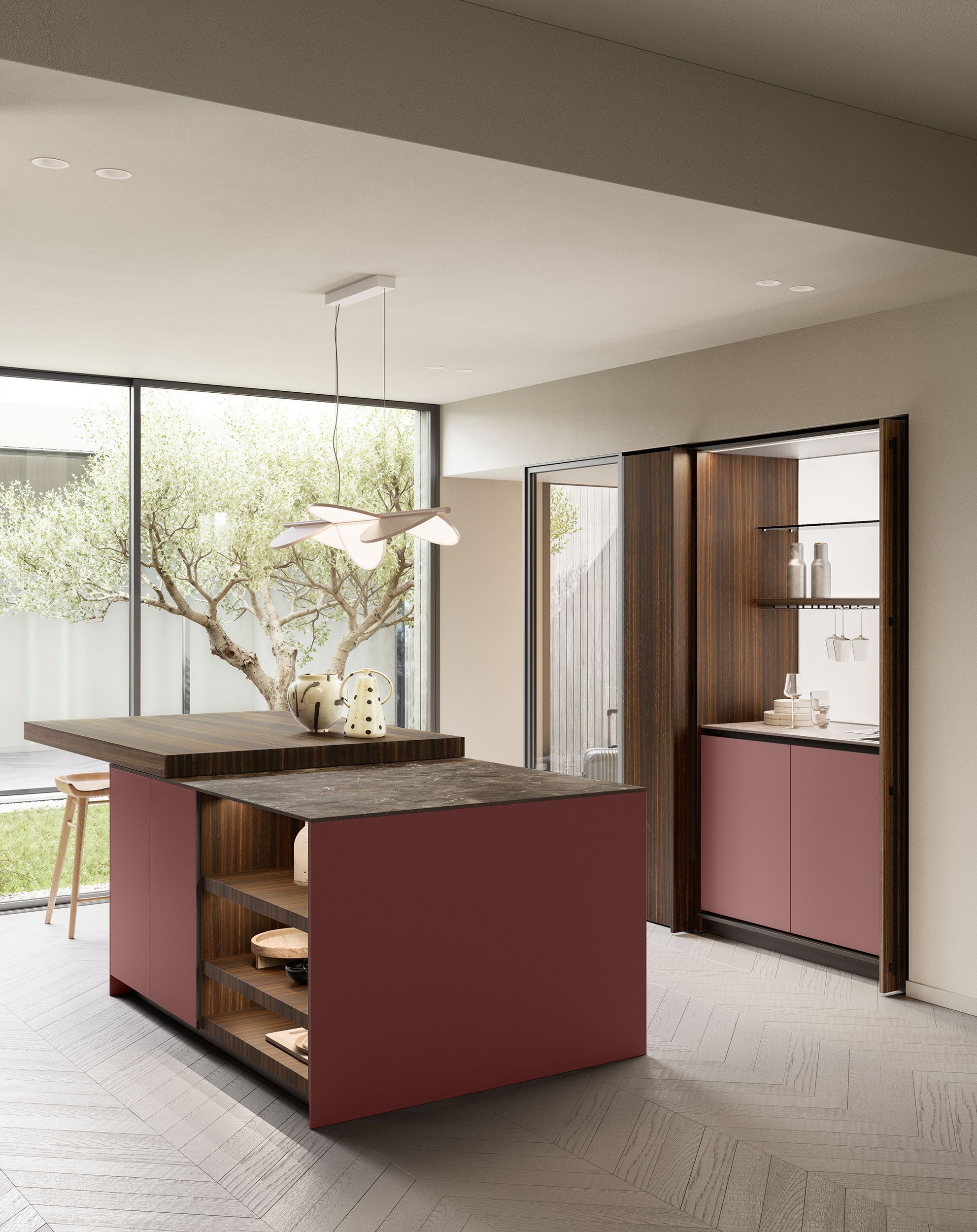 Кухня с островом Copatlife Life Projects ARCH-00095660 - Вид №5