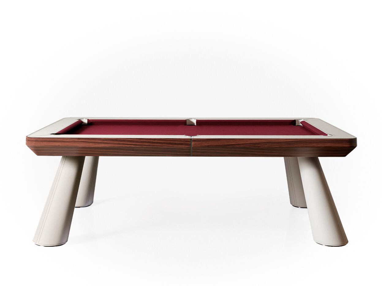 Прямоугольный бильярдный стол из кожи и розового дерева Hermelin biliardi новинка 2024 ARCH-00130746