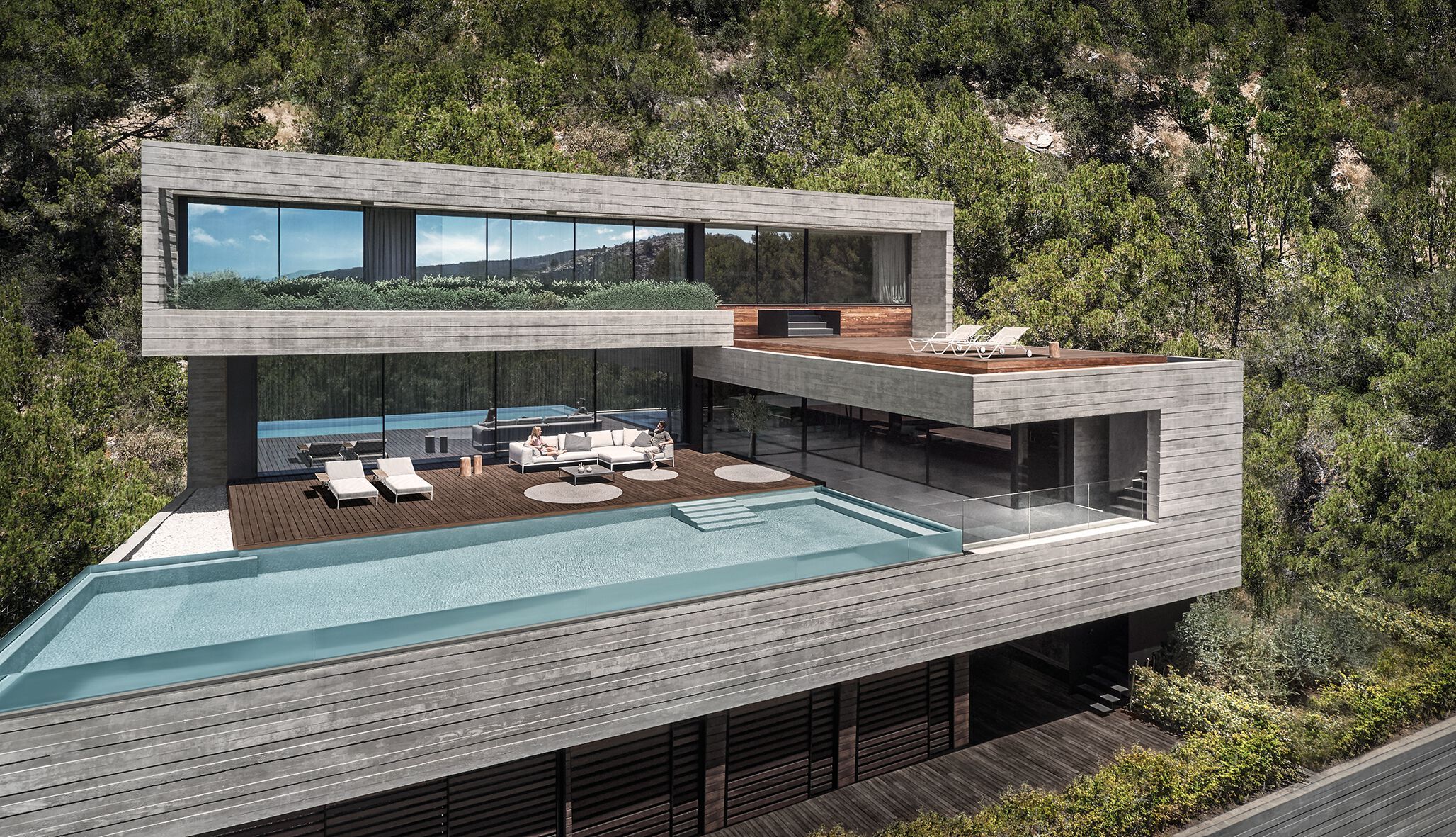 Ткань сад шезлонг Gloster сетка ARCH-00047578 - Вид №15